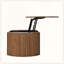 Table basse à plateau relevable 47,2 po-129506317