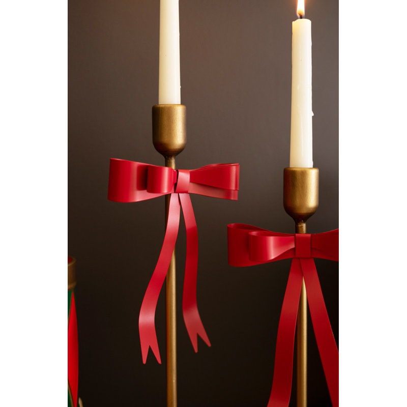 Ensemble de deux porte-bougies papillons, 1