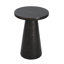 Table d'appoint intérieure / extérieure contemporaine en oxyde de magnésium sculpté (MGO)