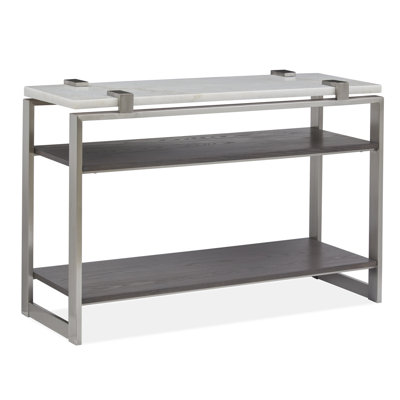 Anyila 48'' Marble Top Console Table