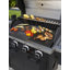 Norfolk Grills 4 - Burner Liquid Propane Gas Grill with Side Burner and Cabinet