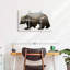 The Kodiak Brown Bear Wall Art Multi Piece Canvas Print-92828168