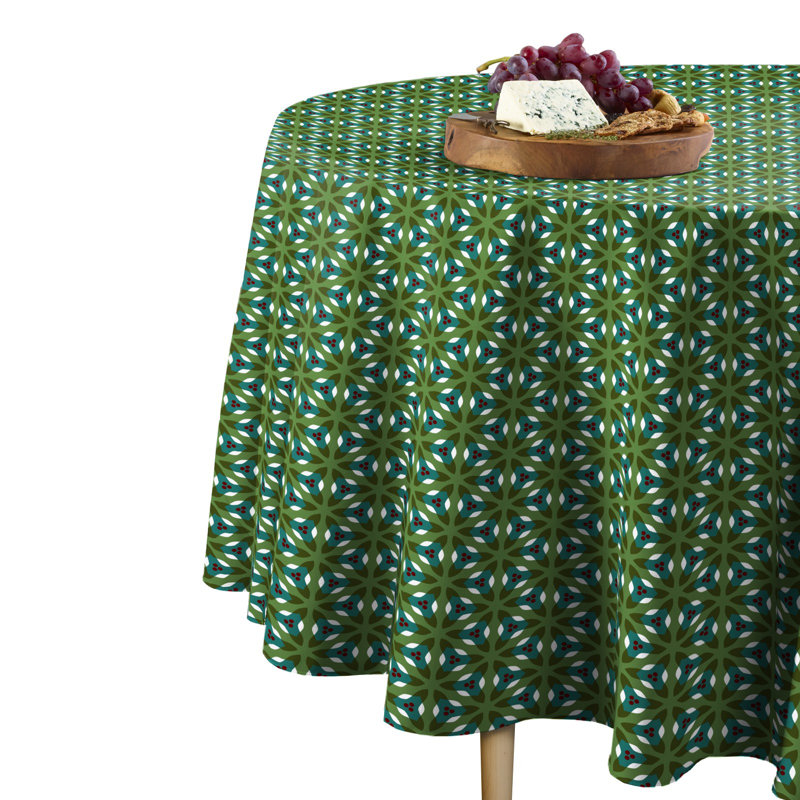 Skorupka Caged Round Tablecloth, 84" x 84"