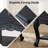 Evars 24” W Traditional 3-Drawer End Table With Hidden Drawer and Charging Station-106892211