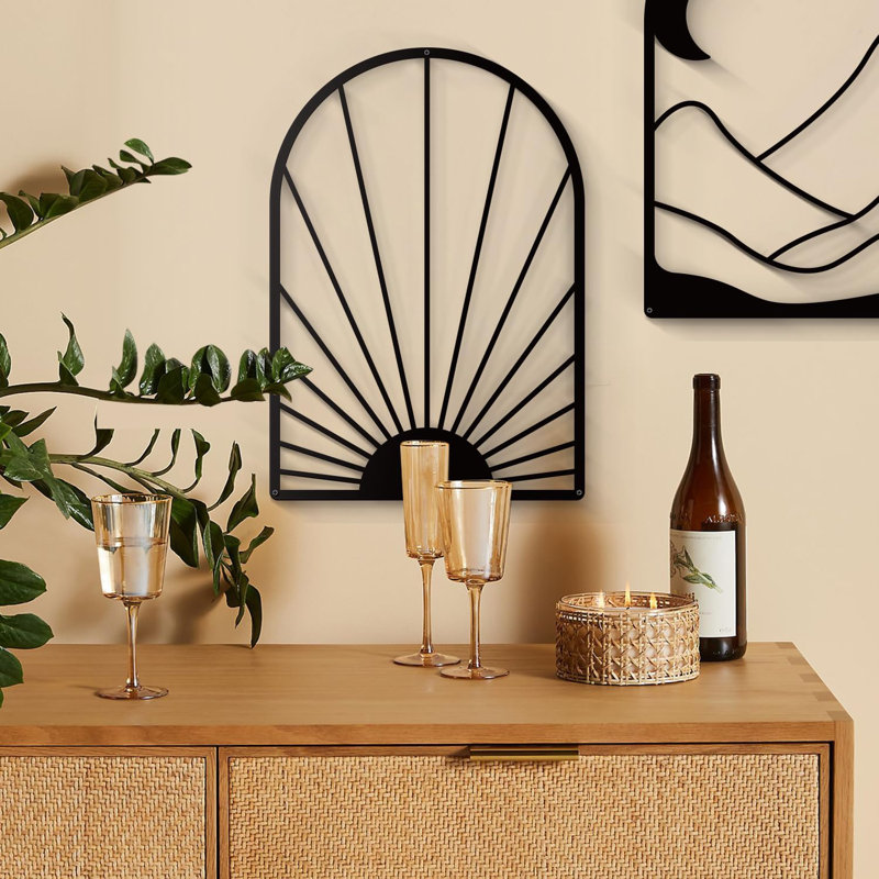 Décoration murale minimaliste ligne bohémienne