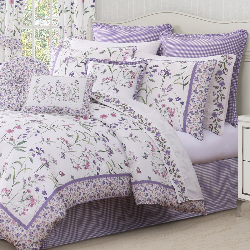 Taie décorative lilas Nola