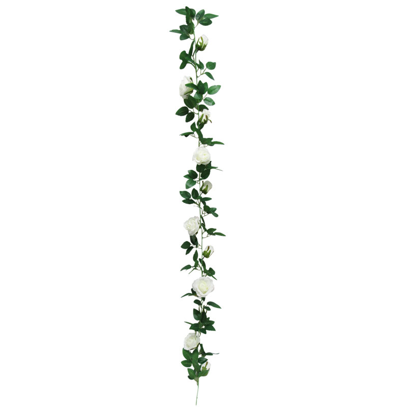 Guirlande 6 ', Blanc crème