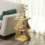 Table d'appoint Elegant, chêne saphir, 11,8 po x 19,7 po x 11,8 po | 100% panneau de particules enduit de mélamine, épaisseur: 0,7 pouce | Design élégant et moderne pour le salon ou la chambre à coucher, meubles durables et fonctionnels-387894286