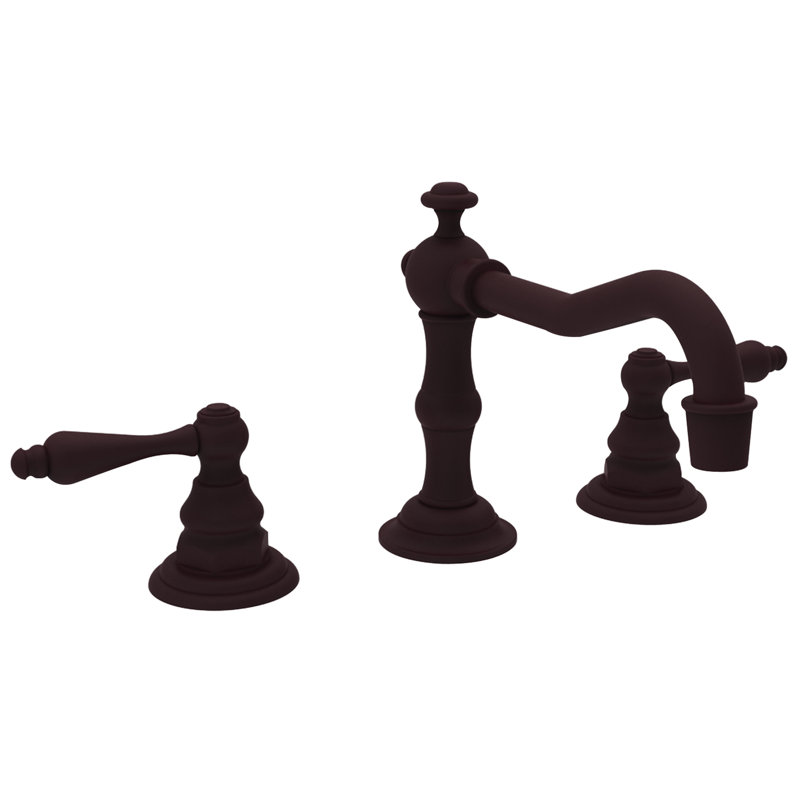 Chesterfield Widespread Bathroom Faucet with Drain Assembly, Oil Rubbed Bronze