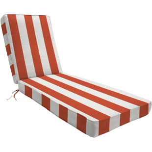 Sunbrella Outdoor Chaise Lounge Coussin