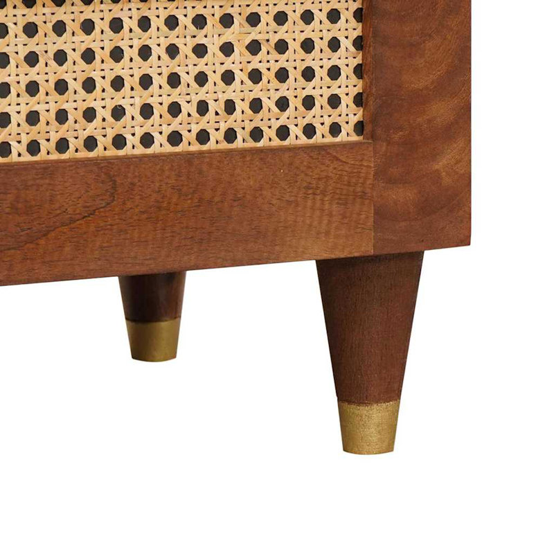 50cm W Solid Wood Bedside Table