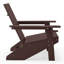 Chaise Adirondack moderne en poly avec repose-pieds (ensemble de 2)-622922849