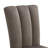 Roundhill Furniture Cavira 5-Piece Modern Faux Marble Dining Set, Double Pedestal Table with 4 Upholstered Chairs-120742289