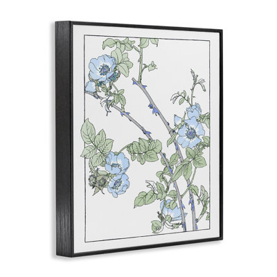 Minimal Budding Anemones Giclee Art, design by CAD Designs