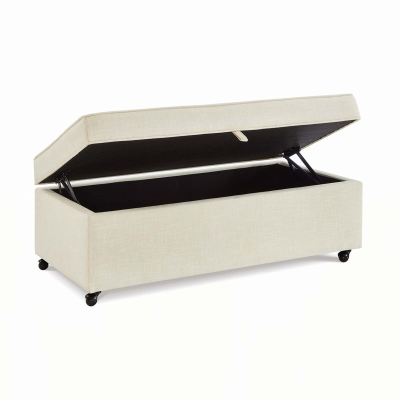 Repose-pieds modulaire polyvalent avec rangement et mobilité pour le salon