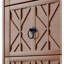 Table de bout avec 3 tiroirs, table de coin avec 2 tablettes ouvertes, table d'appoint haute pour chambre à coucher et coin-103727684