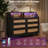  47.2'' Wide 6 - Drawer Dresser Rattan Bedroom Dresser Wood Dresser-338060891