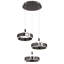 Delcenia 1 - Light Bronze LED Geometric Pendant