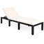 Chaise méridienne inclinable avec coussin Courtemanche-1232319814
