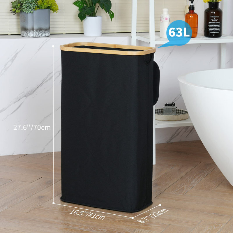 Laundry Hamper, Black