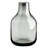 Aquista 8" Hand Blown Art Glass Gray Table Vase-893740499