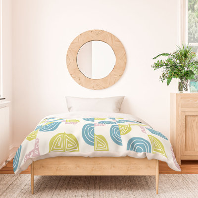 Mirimo Cotton Geometric Shapes Duvet Cover