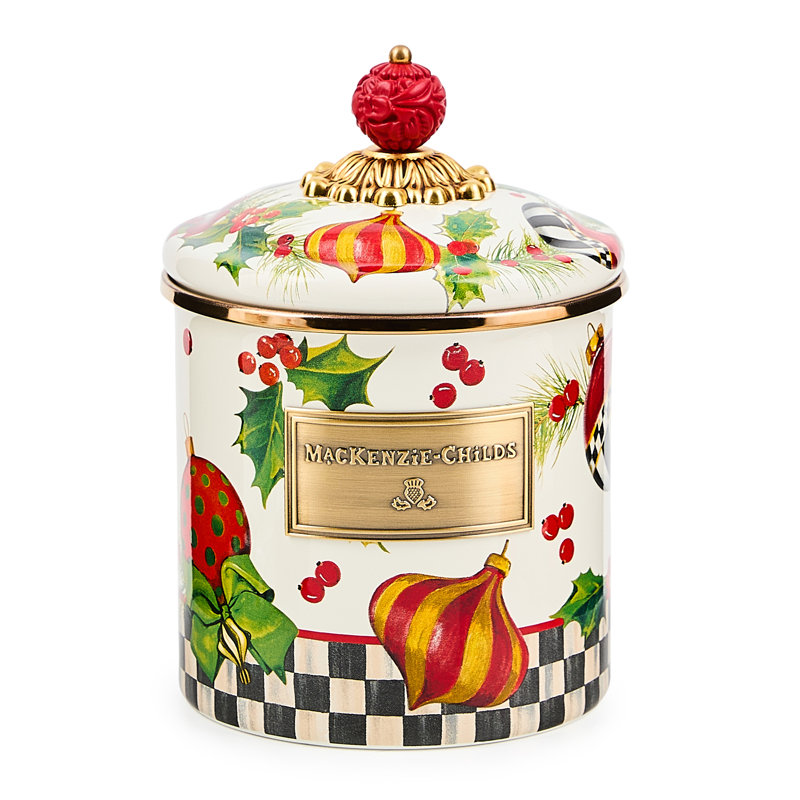 Deck the Halls Canister, 38 oz