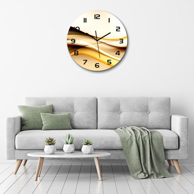 Joshaua Glass Wall Clock