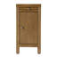 Nora 12 in. W Wood 1 Door End Table with Pull-Out Tray-2070144449