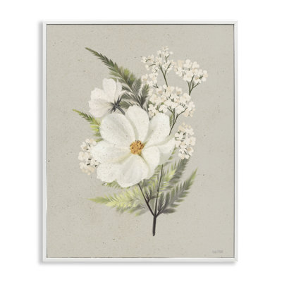Fleurs en papier giclée encadrée, design par House Fenway