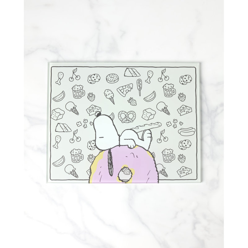 Grande planche de préparation Lenox Chef Snoopy