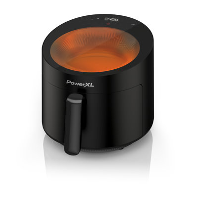 Friteuse à air radiant PowerXL LUMINEX de 5,3 pintes, chauffe à 400 ° F en 2,4 secondes, arrêt automatique, 10 préréglages à touche rapide, fenêtre de toit