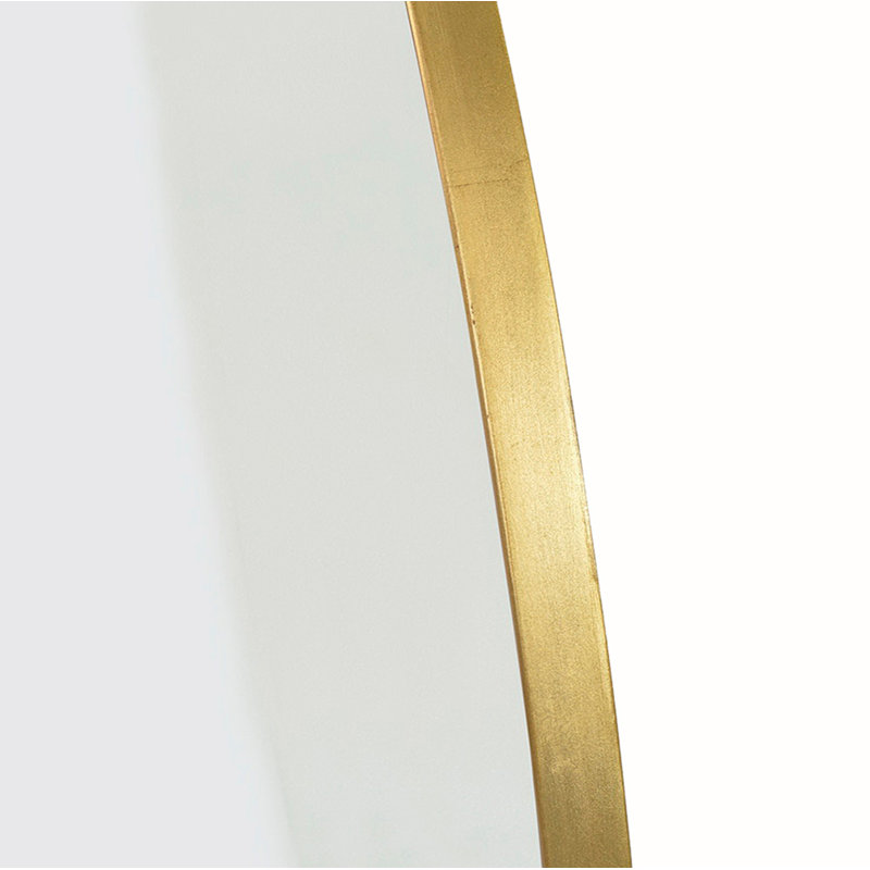 Concord Round Aluminum Mirror