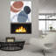 «In Orbit 2» par Emma Scarvey, art mural en verre acrylique-1007056570