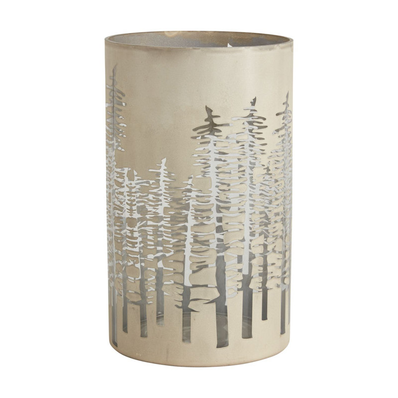 Porte-votive de table en verre, H 10 po x l 6 po x P 6 po