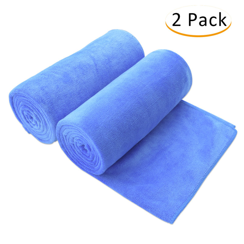 Midweight Bath Towel, Blue