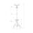 Coat Rack, Hall Tree, Free Standing, 12 Hooks, Entryway, 70"H, Umbrella Holder, Bedroom, Metal, Transitional-1237347721