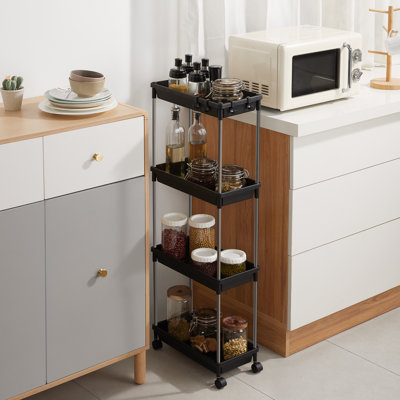 39.37cm H x 7.87cm W Utility Cart