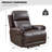 Dulles 39.1" Faux Leather Power Recliner