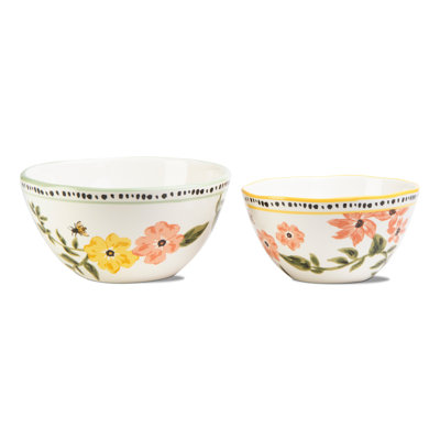Bee Floral Bowl Set/2