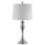 Lampe standard en nickel 28 po Navilas