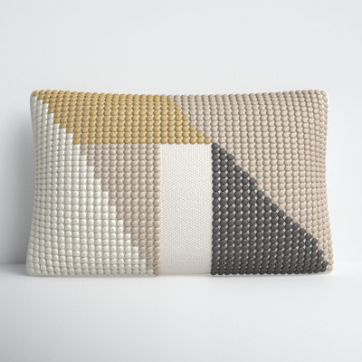 Jazelle 21" x 13" Embroidered Throw Pillow