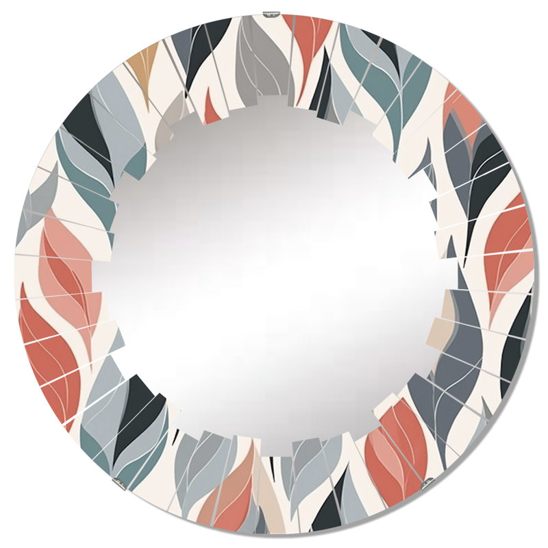 Miroir mural rond Tressider, 32 po x 32 po