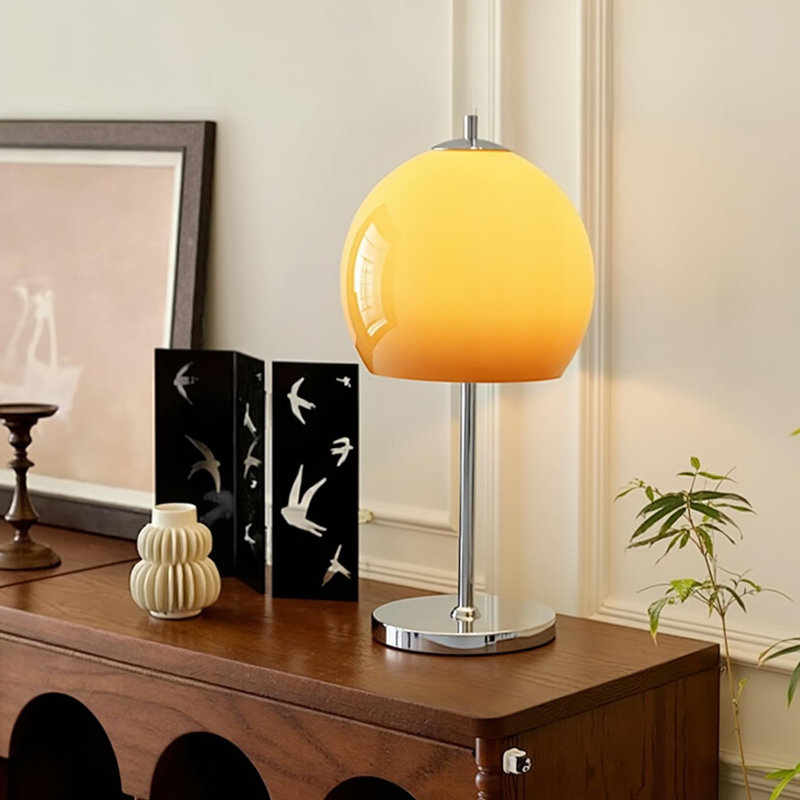 Lampe de table moderne en verre 23 po