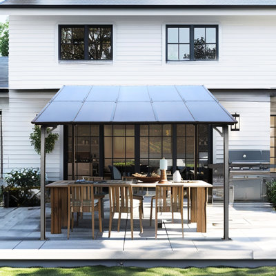 Pavillon de jardin en métal 10 'X