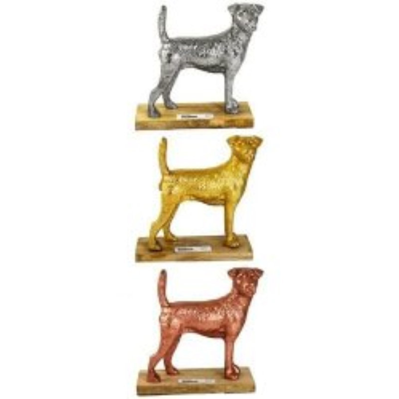 Tiverton Aluminum Dog Figurine
