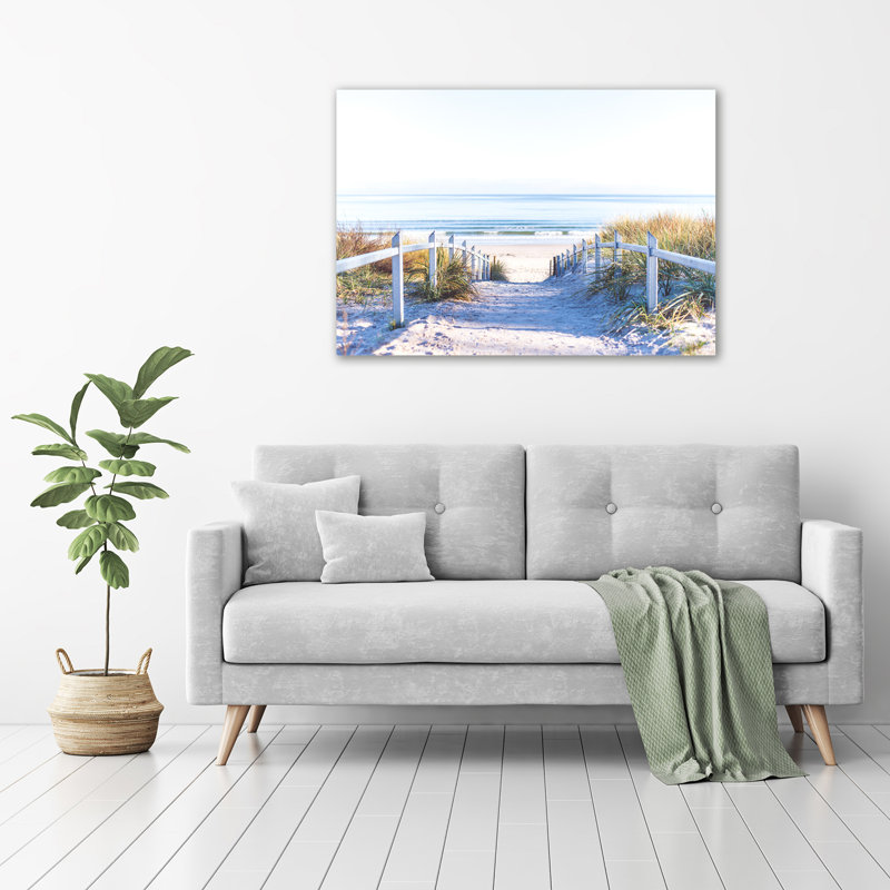 Coastal Dunes - Wrapped Canvas Print