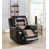 Chocolate Brown/Caramel Faux Leather est en rupture de stock