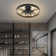 Williston Forge 6 Lights Flush Mount Wheel Ceiling Light & Reviews ...