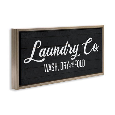 Enseigne Rustic Laundry